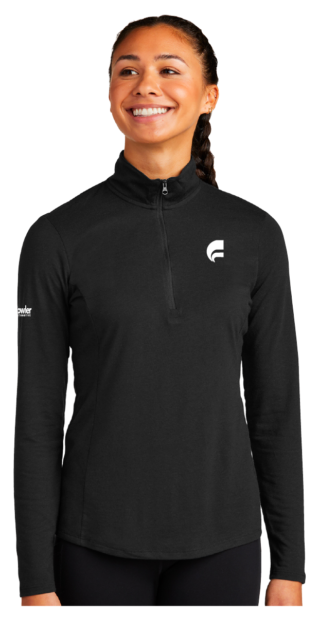 Sport-Tek ® Ladies PosiCharge ® Tri-Blend Wicking 1/4-Zip Pullover