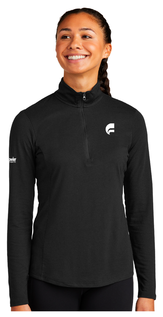 Sport-Tek ® Ladies PosiCharge ® Tri-Blend Wicking 1/4-Zip Pullover