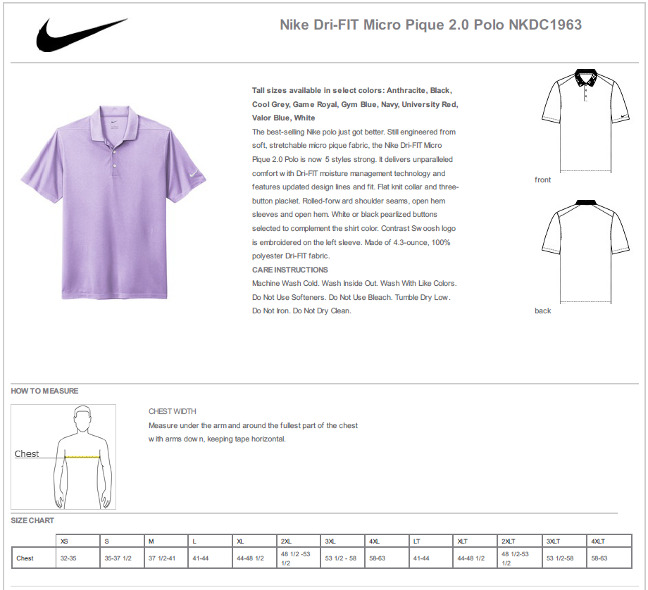 Nike Dri-FIT Micro Pique 2.0 Polo