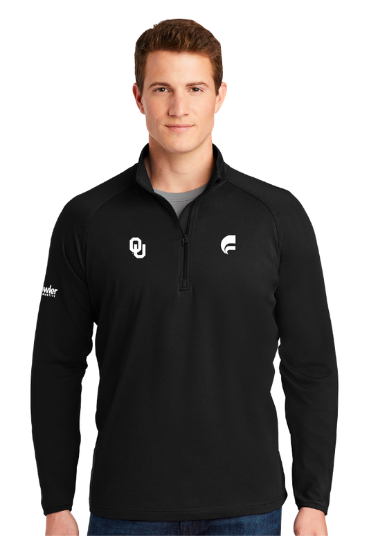 Sport-Tek® OU Sport-Wick® Stretch 1/4-Zip Pullover